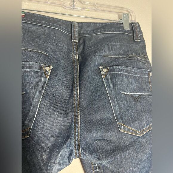 Rare Diesel Darron 0088Z Men’s Jeans Dark Blue Size W29 L 28,5” - Picture 2 of 16